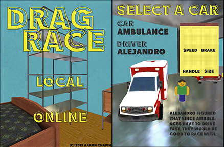 Character selection was almost entirely arbitrary.