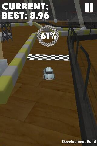 The control scheme is like Angry birds, but in 3D.