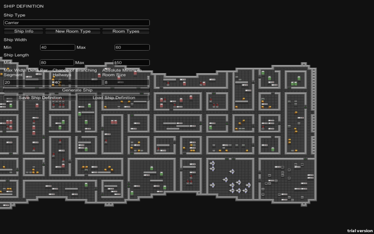 A few simple obstacles meant that levels could be built relatively quickly.